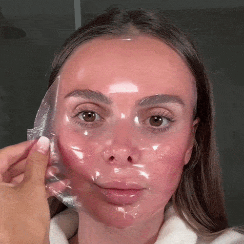 Zenvora Glass Skin Mask™ - Mască Hydrogel cu PDRN & Colagen